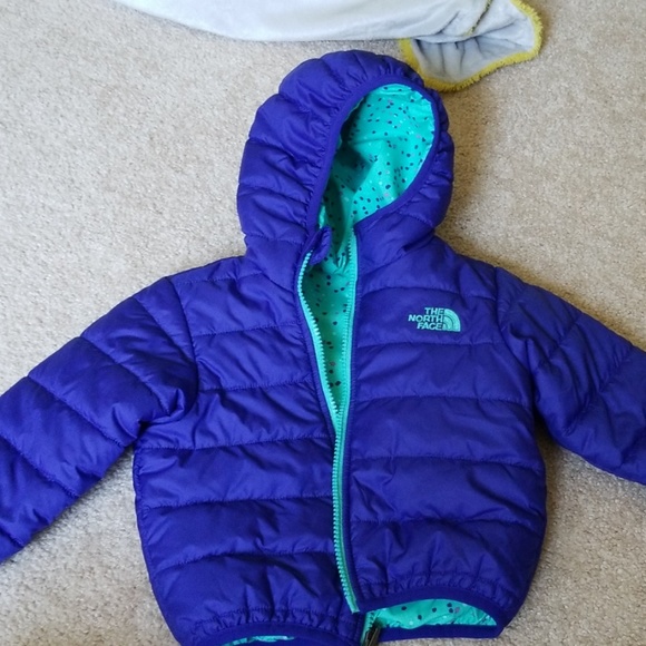 The North Face Other - Reversible North face jacket blue/green